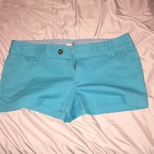 Aqua Red Camel shorts